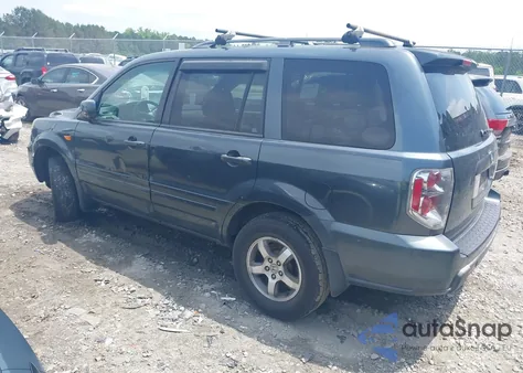 2006 Honda Pilot Ex-L из США, поврежденный, VIN 5FNYF285X6B037032